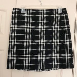 J. Crew plaid mini skirt